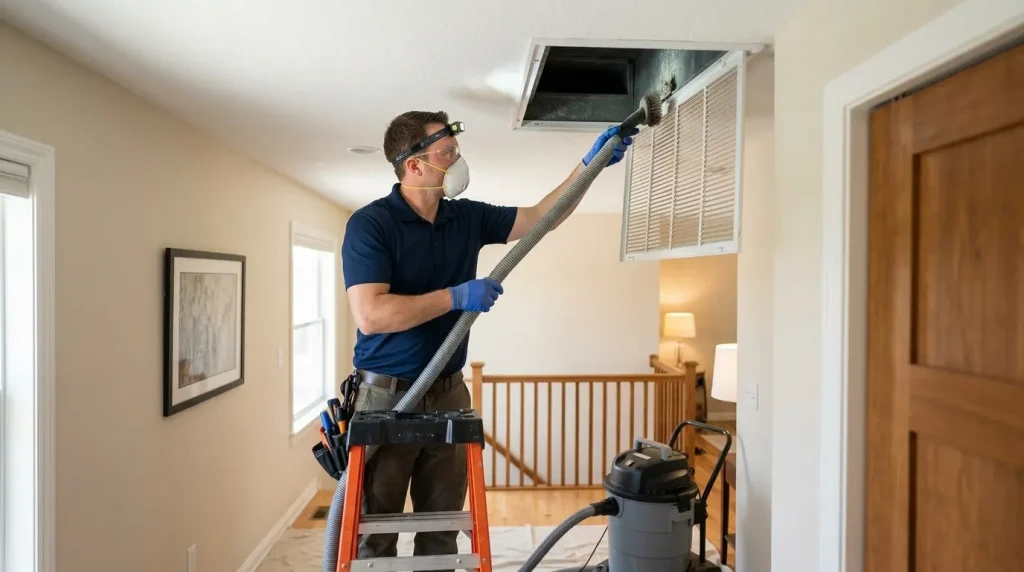 Air Duct Cleaning Improves HVAC Efficiency